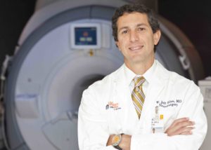 Jeff Elias, MD, led a study examining the potential of focused ultrasound to treat tremor caused by Parkinson's disease.