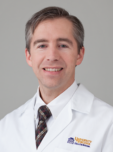 Patrick Dillon, MD, is seeking to determine if focused ultrasound can help the body identify and destroy metastatic breast cancer cells.