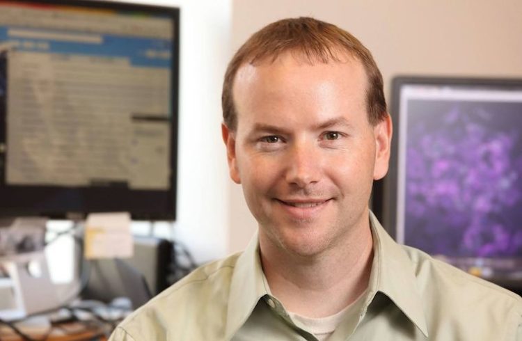 Jeff Saucerman in his lab.