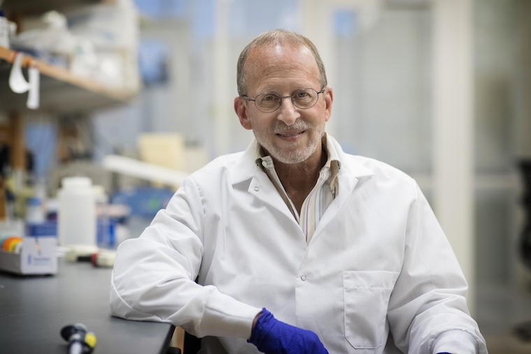 Researcher George Bloom in his lab.