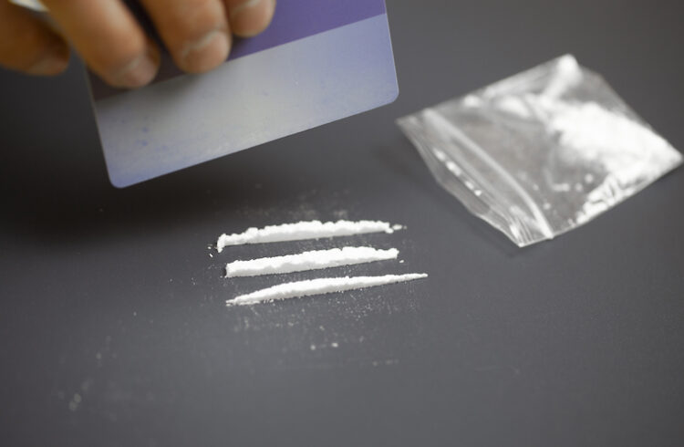 A stock image of cocaine