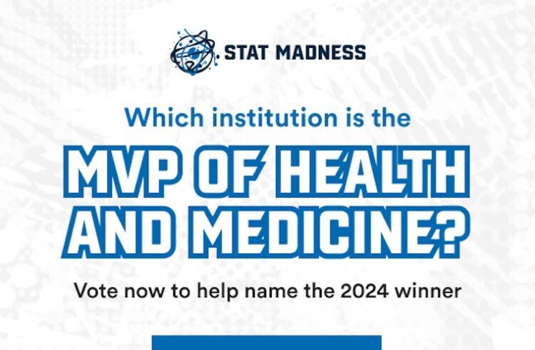 Logo for the STAT Madness contest
