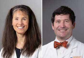 Headshots of Dr. Karen Johnston and Dr. Andrew Southerland