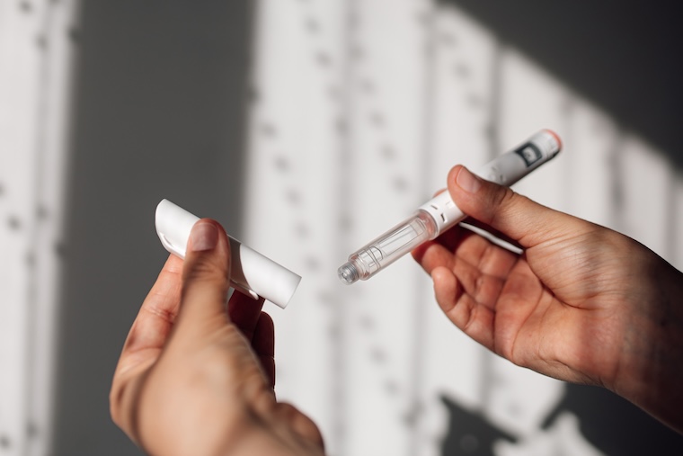 A GLP-1 drug injector