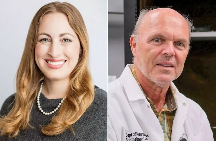 Michelle Monje and Harald Sontheimer headshots